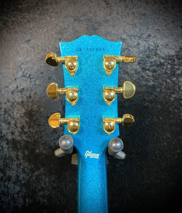 Gibson Les Paul 70th Anniversary Custom Shop Turquoise Sparkle - Image 6