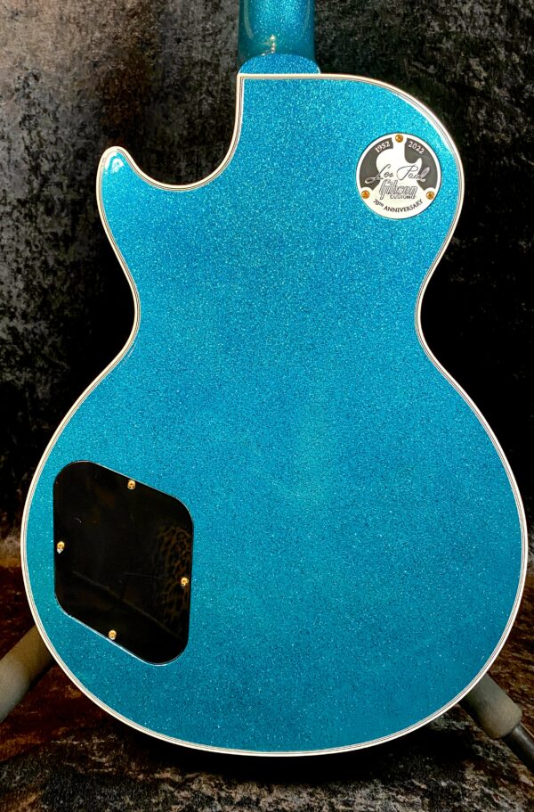 Gibson Les Paul 70th Anniversary Custom Shop Turquoise Sparkle - Image 4